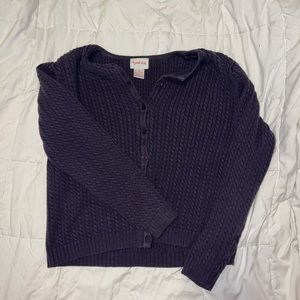 Purple Cardigan